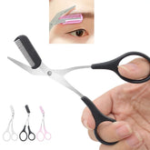 Sicherer Augenbrauen-Trimmer, Make-up-Tools, Augenbrauen-Schere aus Edelstahl mit Kamm, Haarentfernungsrasierer, Augenbrauen-Formung, Make-up-Tools